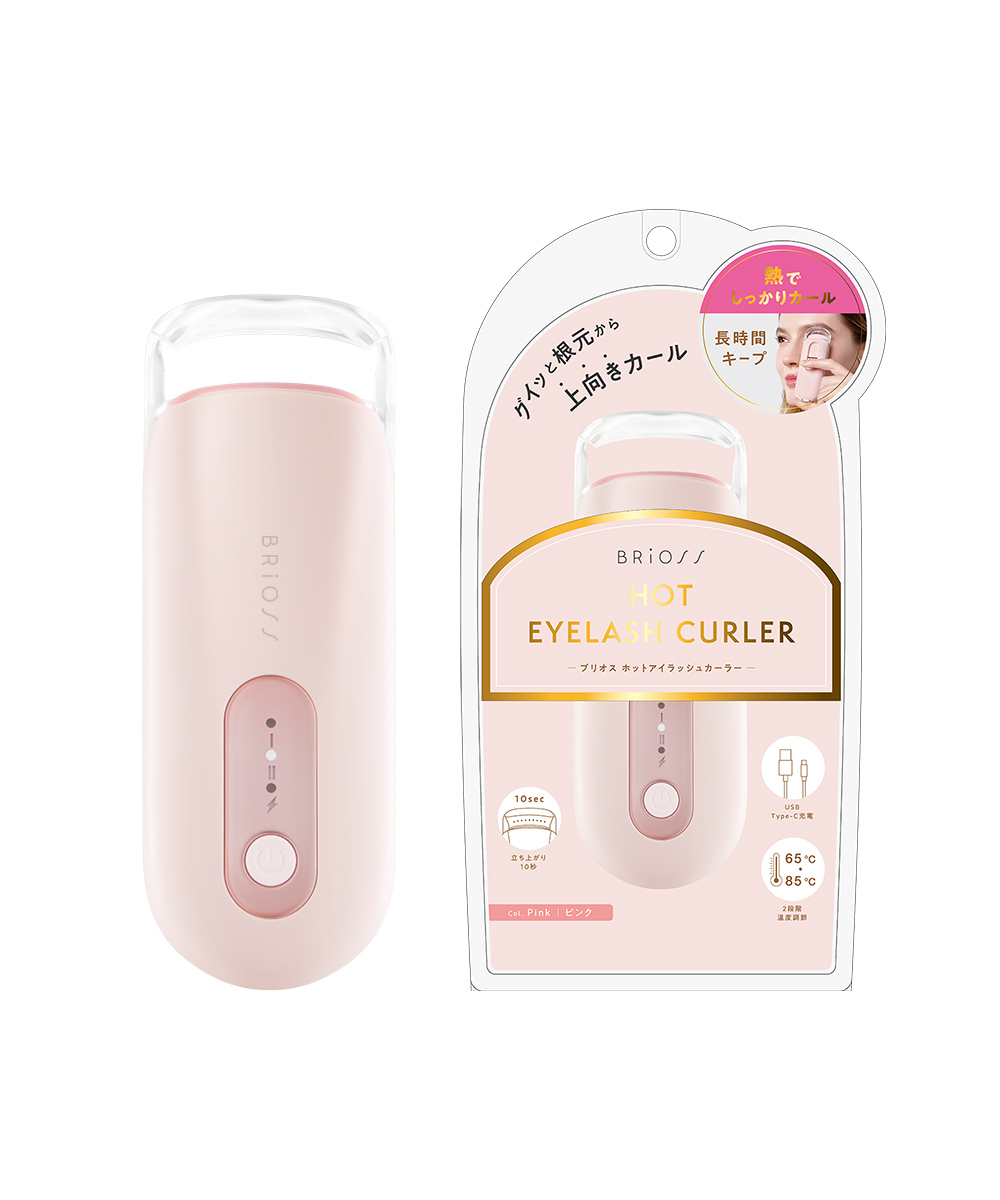 ホットアイラッシュカーラー ピンク(パッケージ)製品画像