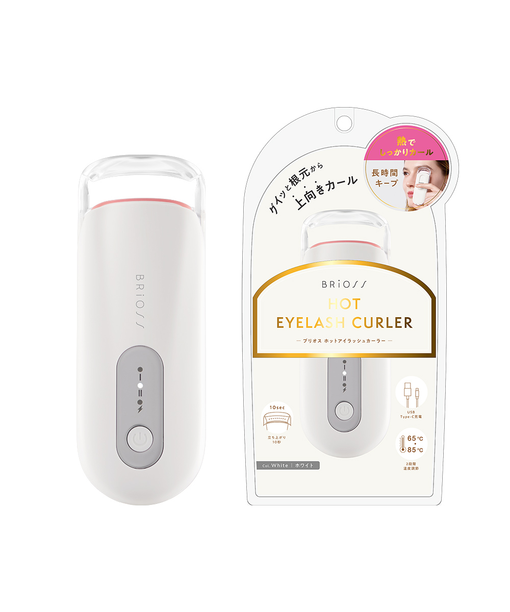 ホットアイラッシュカーラー ホワイト(パッケージ)製品画像
